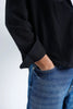 Onyx Black Crisp Cotton Shirt