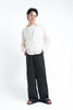 Black Linen Drawstring Pants