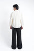 Black Linen Drawstring Pants
