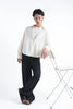 Black Linen Drawstring Pants