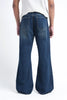 Cloud Blue Flare Fit Jeans