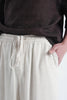Natural Linen Drawstring Pants