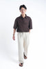 Natural Linen Drawstring Pants