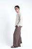 Ivory Raw Edge Knit