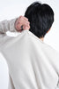 Ivory Raw Edge Knit
