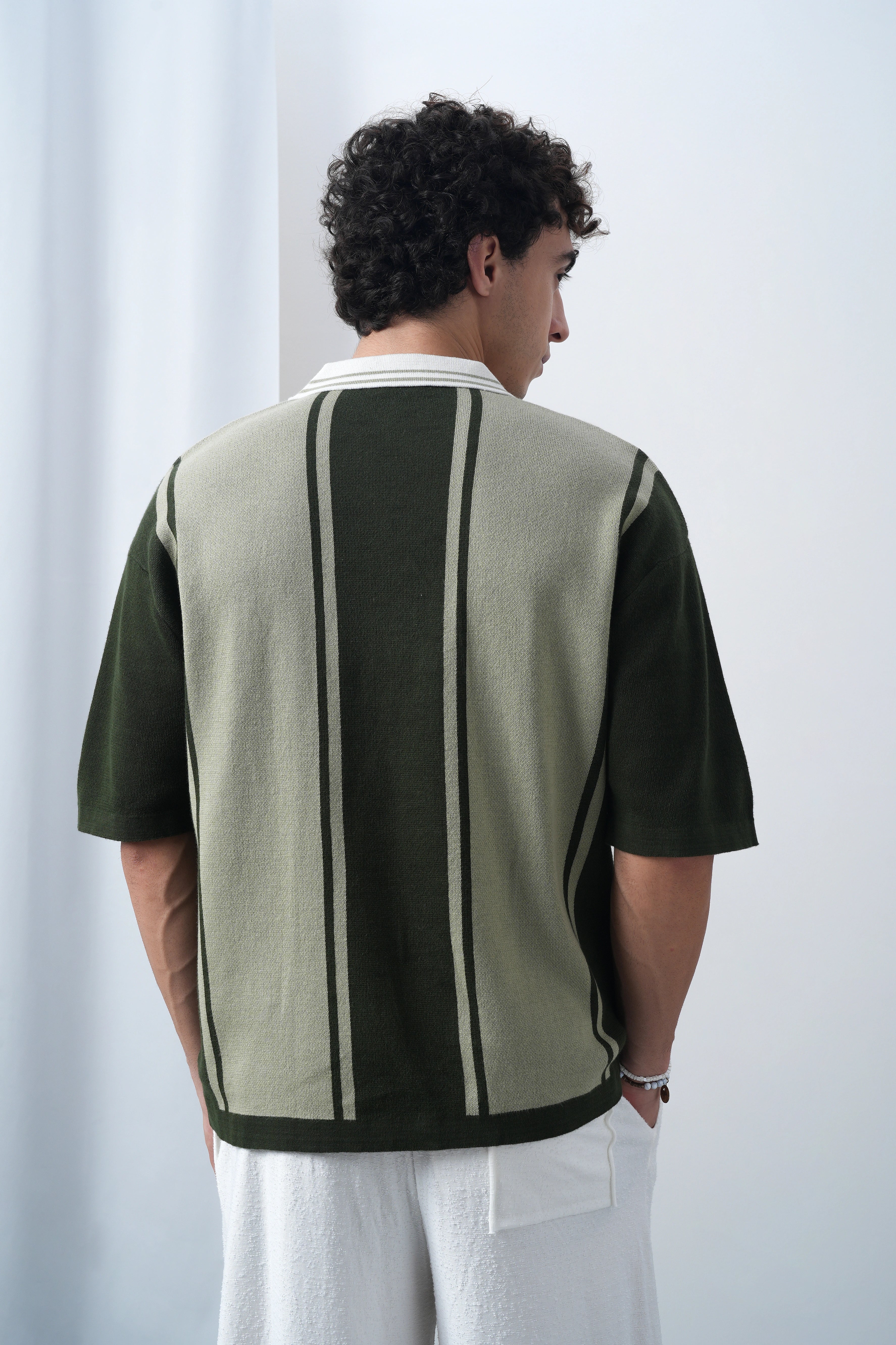 Matcha Club Boxy Oversized Knit T-shirt