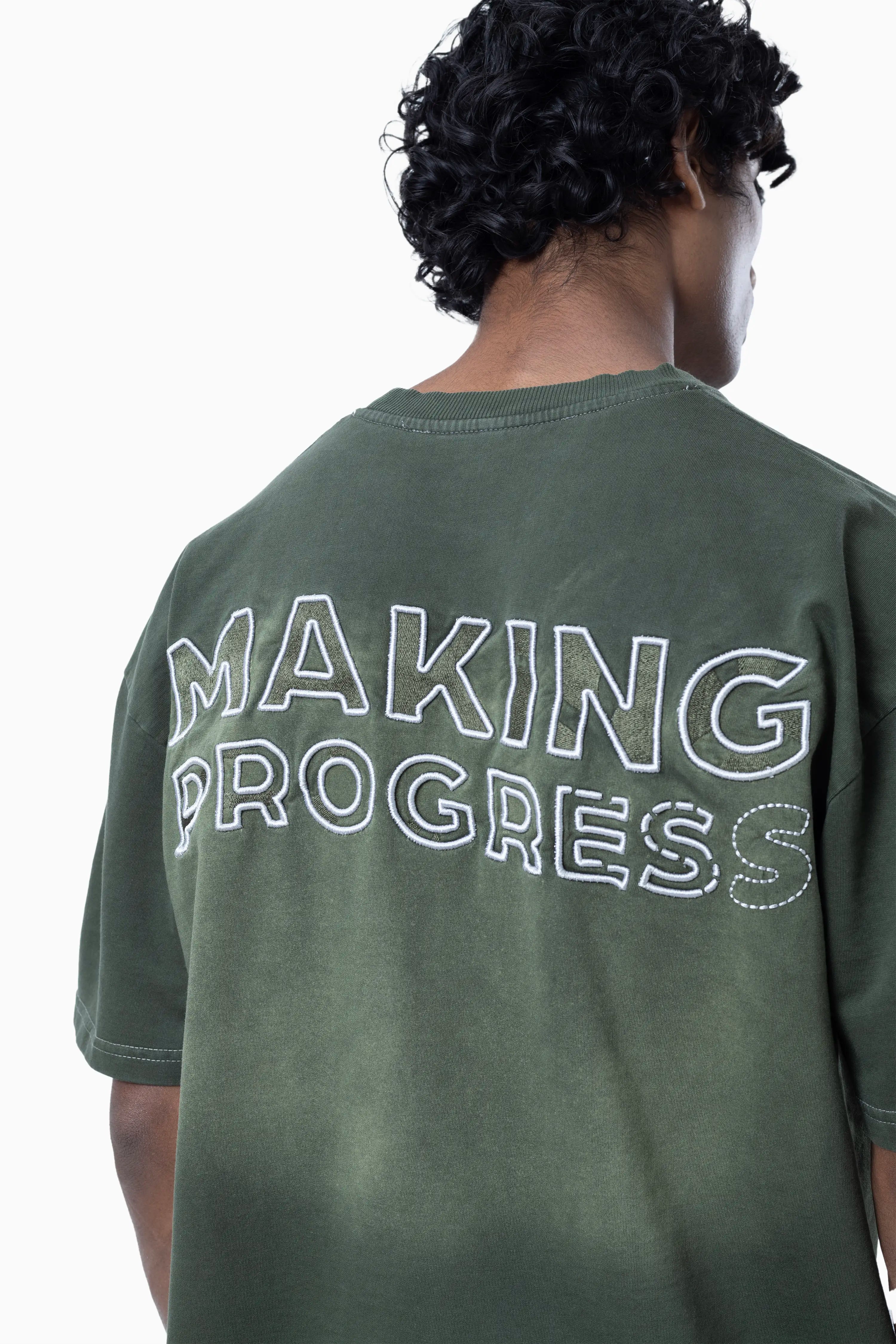 Making Progress Embroidery Tshirt