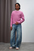 Flamingo Pink Oversized Knitwear