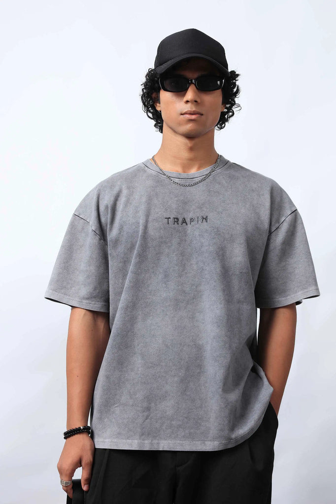 Slate Grey Boxy Tshirt