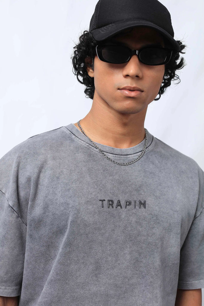 Slate Grey Boxy Tshirt