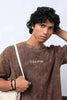 Chestnut Brown Boxy Tshirt