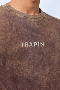 Chestnut Brown Boxy Tshirt